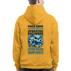 Grumpy Old Operating Engineer - Walk Away Anger Issues T-Shirt Hoodie & More - grunx260804-0184