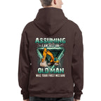 Assuming I'm Just An Old Man Operator Apparel - Excavator T-Shirt Hoodie & More - grunx260804-0222