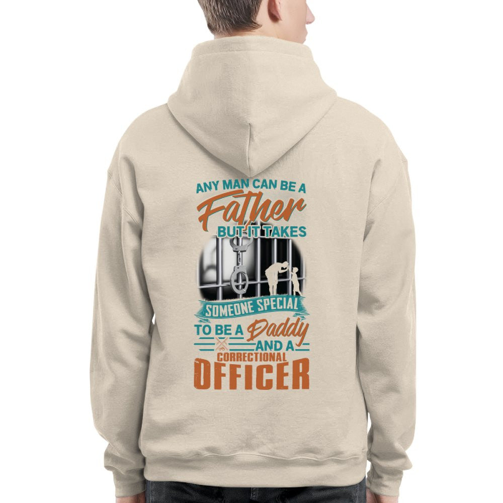 Any Man Can Be A Father - Correctional Officer Daddy T-Shirt, Hoodie & More - grunx260804-0067