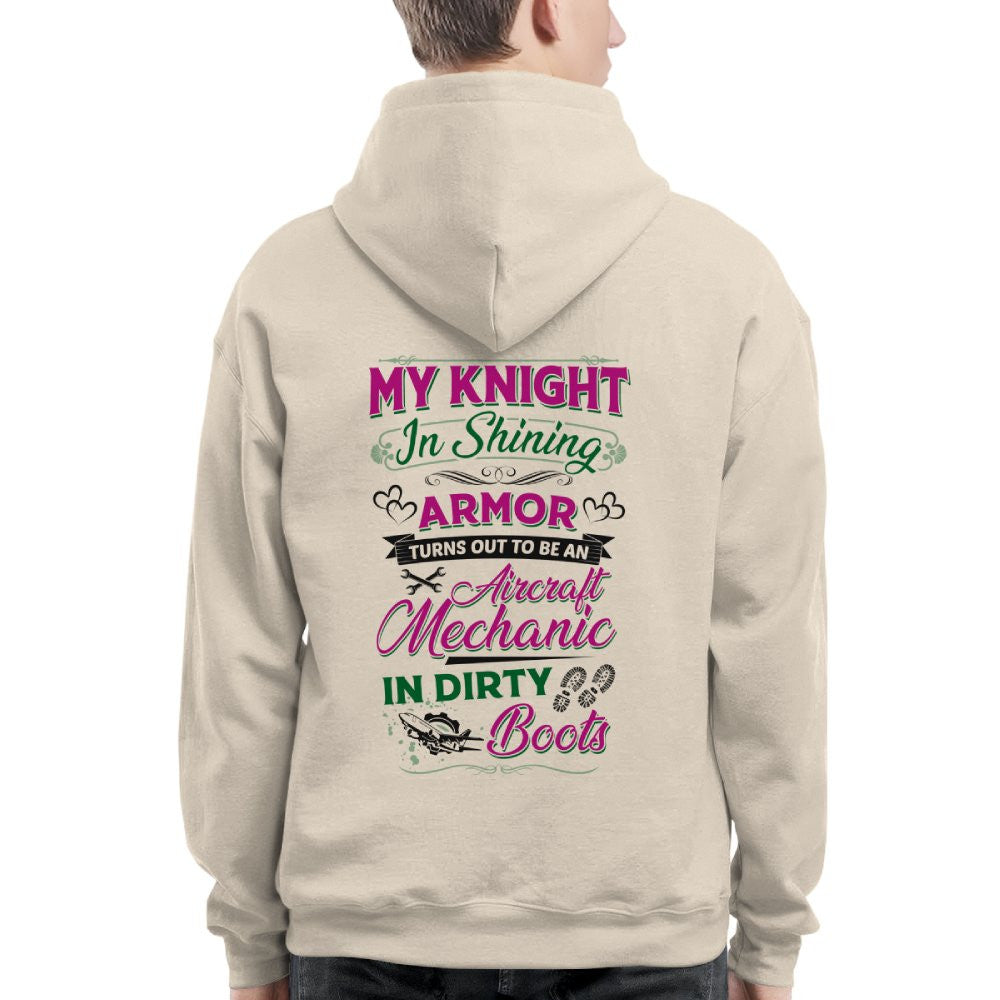 Knight In Dirty Boots - Aircraft Mechanic Love Quote T-Shirt, Hoodie & More - grunx260804-0200