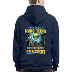 Always Be Nice To HVAC Techs - Funny Skull Design T-Shirt, Hoodie & More - grunx260804-0108