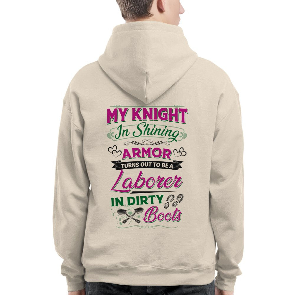 Laborer Knight In Shining Armor - Dirty Boots T-Shirt, Hoodie & More - grunx260804-0201