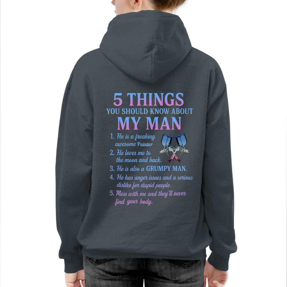 5 Things You Should Know - Painter Quote T-Shirt Hoodie & More - grunx260804-0047