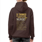 5 Things You Should Know About This Nurse - Funny Quote T-Shirt, Hoodie & More - grunx260804-0040