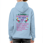 5 Things You Should Know - Lineman Husband Humor T-Shirt, Hoodie & More - grunx260804-0043
