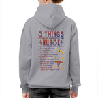 5 Things Nurse Warning Apparel - Funny Quote T-Shirt, Hoodie & More - grunx260804-0020