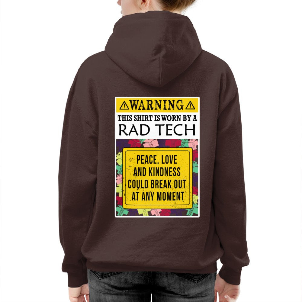 Warning Peace Love - Rad Tech Kindness Shirt T-Shirt Hoodie & More - grunx260804-0194