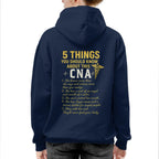 5 Things You Should Know About This CNA - Funny Quote T-Shirt, Hoodie & More - grunx260804-0039