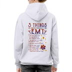 5 Things EMT Warning Apparel - Funny List T-Shirt, Hoodie & More - grunx260804-0019