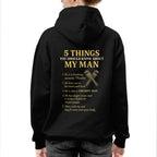 5 Things You Should Know About My Plumber - Funny Quote T-Shirt, Hoodie & More - grunx260804-0034