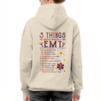 5 Things EMT Warning Apparel - Funny List T-Shirt, Hoodie & More - grunx260804-0019