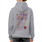 5 Things EMT Warning Apparel - Funny List T-Shirt, Hoodie & More - grunx260804-0019