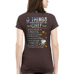 Chef 5 Things You Should Know Apparel - Funny Chef Quote T-Shirt, Hoodie & More - grunx260804-0055