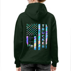 American Flag Holographic - Trucker Pride T-Shirt Hoodie & More - grunx260804-0151