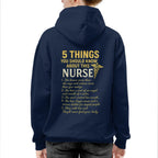 5 Things You Should Know About This Nurse - Funny Quote T-Shirt, Hoodie & More - grunx260804-0040