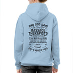 And God Said Let There Be Massage Therapists - Apparel T-Shirt, Hoodie & More - grunx260804-0168