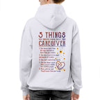 5 Things Caregiver Warning Apparel - Funny Quote T-Shirt, Hoodie & More - grunx260804-0018