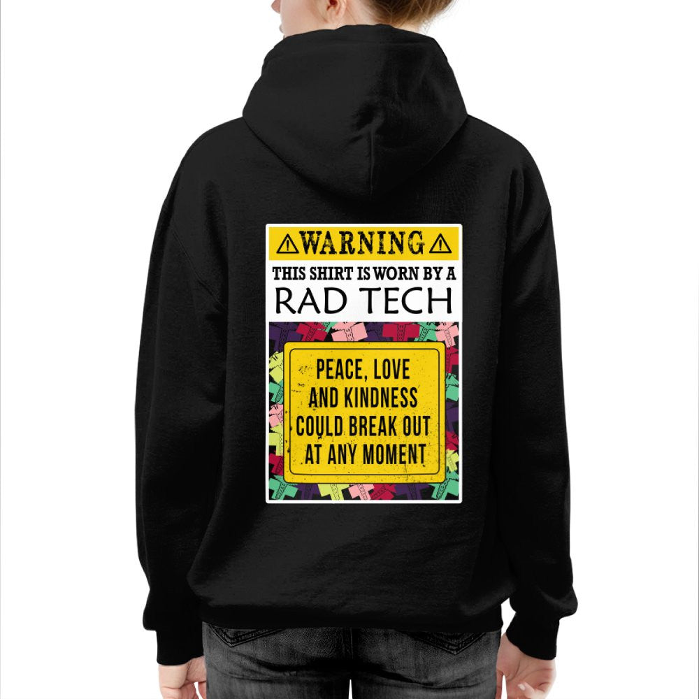 Warning Peace Love - Rad Tech Kindness Shirt T-Shirt Hoodie & More - grunx260804-0194