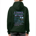 5 Things You Should Know About My Man - HVAC Tech Funny T-Shirt Hoodie & More - grunx260804-0030