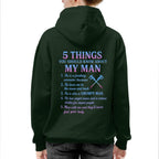 5 Things About My Machinist Man - Funny Love Quote T-Shirt, Hoodie & More - grunx260804-0002