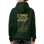 5 Things You Should Know About This Nurse - Funny Quote T-Shirt, Hoodie & More - grunx260804-0040