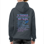 5 Things About My Man - Funny Carpenter T-Shirt, Hoodie & More - grunx260804-0003