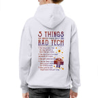 Rad Tech Warning - 5 Things You Should Know Funny T-Shirt, Hoodie & More - grunx260804-0059