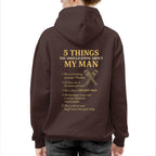 5 Things You Should Know About My Plumber - Funny Quote T-Shirt, Hoodie & More - grunx260804-0034