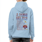 Rad Tech Warning - 5 Things You Should Know Funny T-Shirt, Hoodie & More - grunx260804-0059