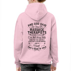 And God Said Let There Be Massage Therapists - Apparel T-Shirt, Hoodie & More - grunx260804-0168