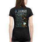 Chef 5 Things You Should Know Apparel - Funny Chef Quote T-Shirt, Hoodie & More - grunx260804-0055
