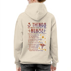 5 Things Nurse Warning Apparel - Funny Quote T-Shirt, Hoodie & More - grunx260804-0020