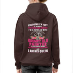 Assuming I'm Just A Woman - Grumpy Painter Wife Quote T-Shirt Hoodie & More - grunx260804-0210