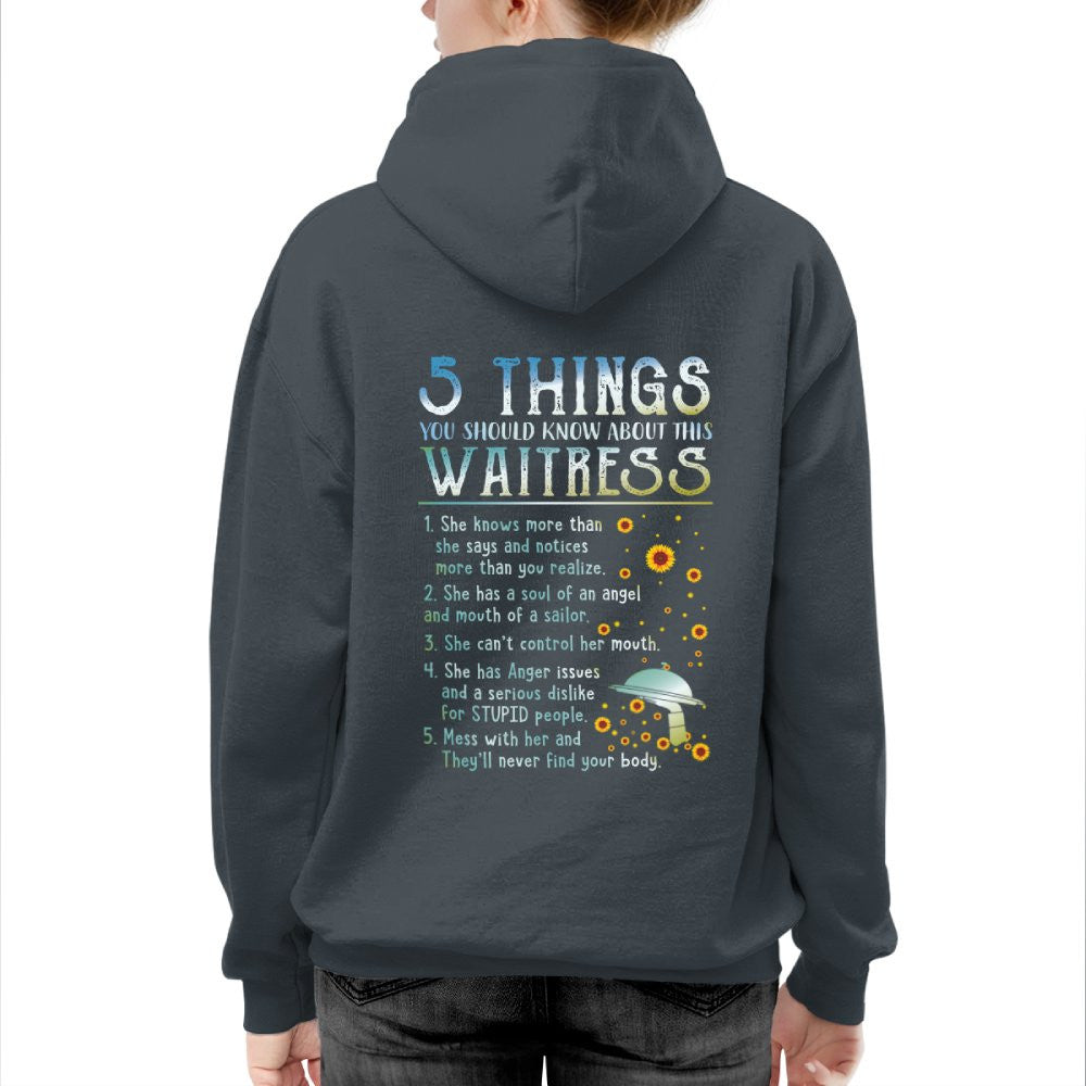 5 Things About This Waitress Apparel - Funny Warning Quote T-Shirt, Hoodie & More - grunx260804-0016