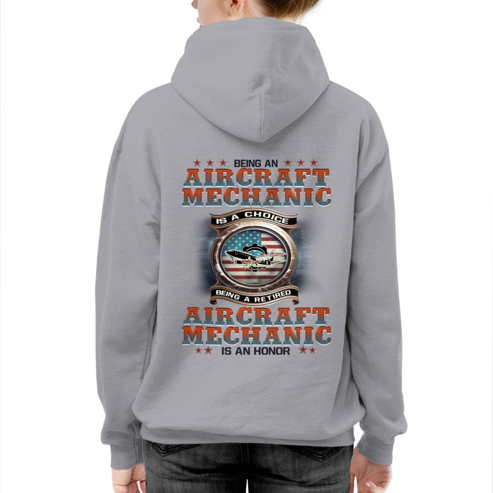 Skilled Honor - Aircraft Mechanic Pride T-Shirt, Hoodie & More - grunx260804-0188