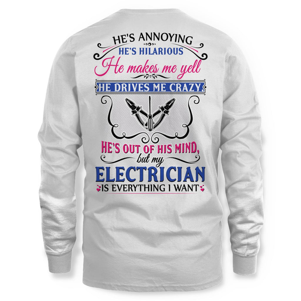 Awesome Electrician's Lady-T-Shirt - grunx260804-0067