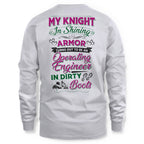 My Knight In Dirty Boots - Operating Engineer Love T-Shirt Hoodie & More - grunx260804-0202