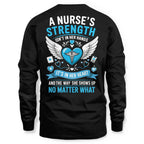 A Nurse's Strength Apparel - Heartfelt Nursing T-Shirt, Hoodie & More - grunx260804-0064
