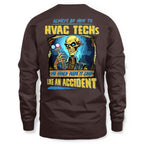 Always Be Nice HVAC Tech Apparel - Funny Skeleton T-Shirt Hoodie & More - grunx260804-0098