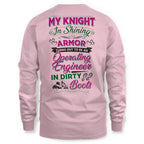 My Knight In Dirty Boots - Operating Engineer Love T-Shirt Hoodie & More - grunx260804-0202