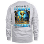 Always Be Nice Linemen Apparel - Funny Skull T-Shirt, Hoodie & More - grunx260804-0100