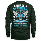 A Nurse's Strength Apparel - Heartfelt Nursing T-Shirt, Hoodie & More - grunx260804-0064