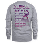 5 Things You Should Know - Carpenter Wife Funny T-Shirt, Hoodie & More - grunx260804-0041