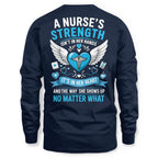 A Nurse's Strength Apparel - Heartfelt Nursing T-Shirt, Hoodie & More - grunx260804-0064