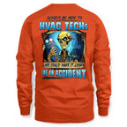 Always Be Nice HVAC Tech Apparel - Funny Skull T-Shirt, Hoodie & More - grunx260804-0099