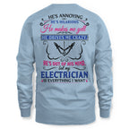 Awesome Electrician's Lady-T-Shirt - grunx260804-0067