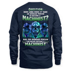 An Average Person Can't Be A Machinist - Skull Design T-Shirt, Hoodie & More - grunx260804-0158