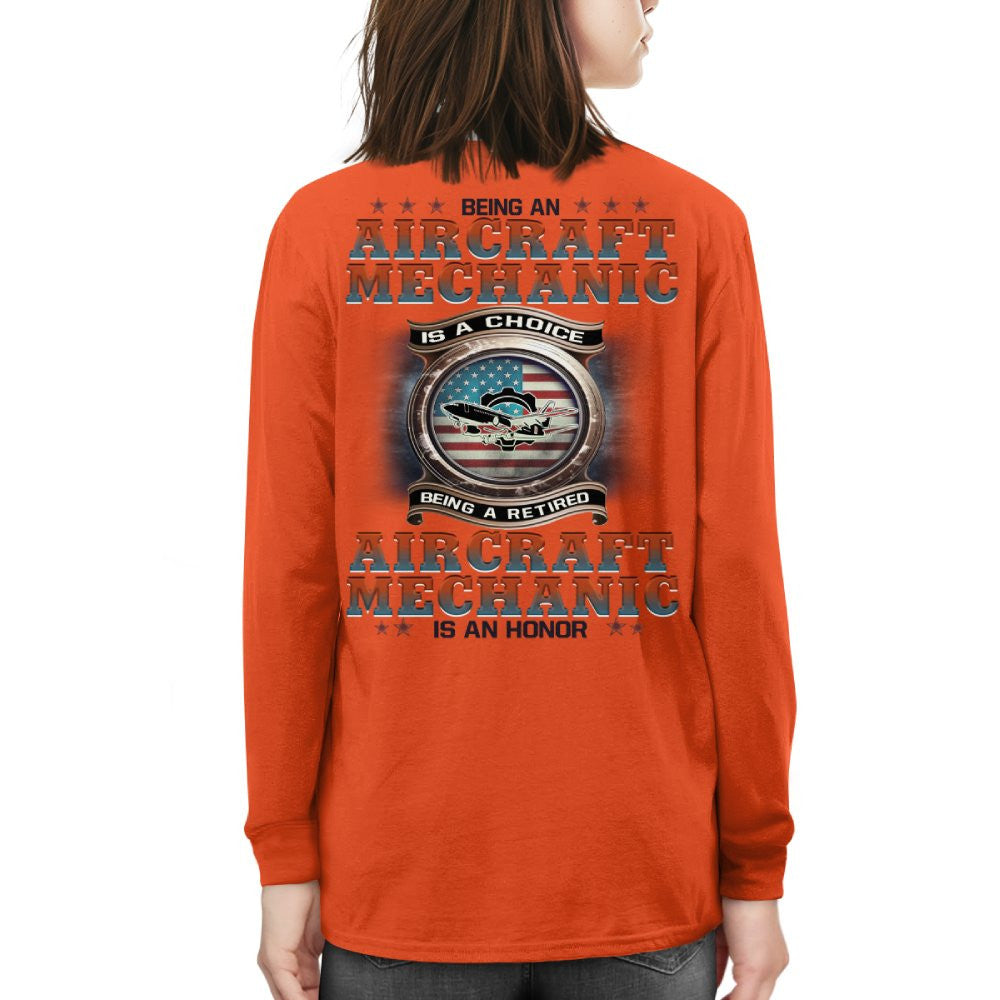 Skilled Honor - Aircraft Mechanic Pride T-Shirt, Hoodie & More - grunx260804-0188