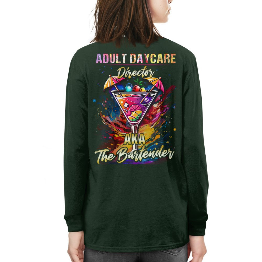 Adult Daycare Director Apparel - Funny Bartender Neon T-Shirt, Hoodie & More - grunx260804-0075