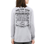 And God Said Let There Be Paramedics - Apparel T-Shirt, Hoodie & More - grunx260804-0169